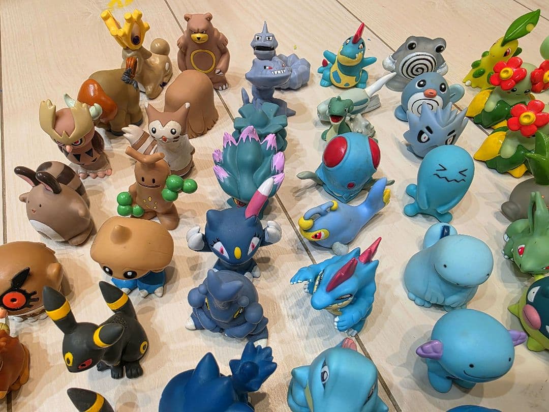ポケモン 指人形 まとめ売り 162体 伝説 クリア複数 当時物 希少