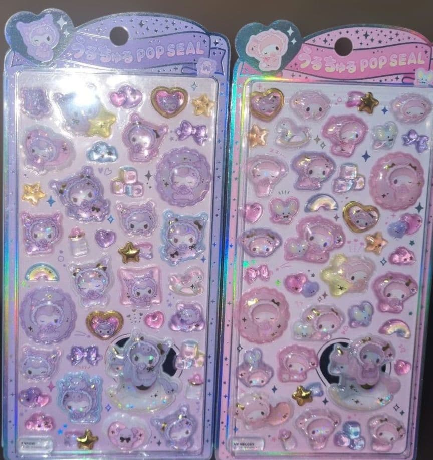 正規品 うるちゅるポップシール サンリオベビー 6種類 コンプリートセット　最安