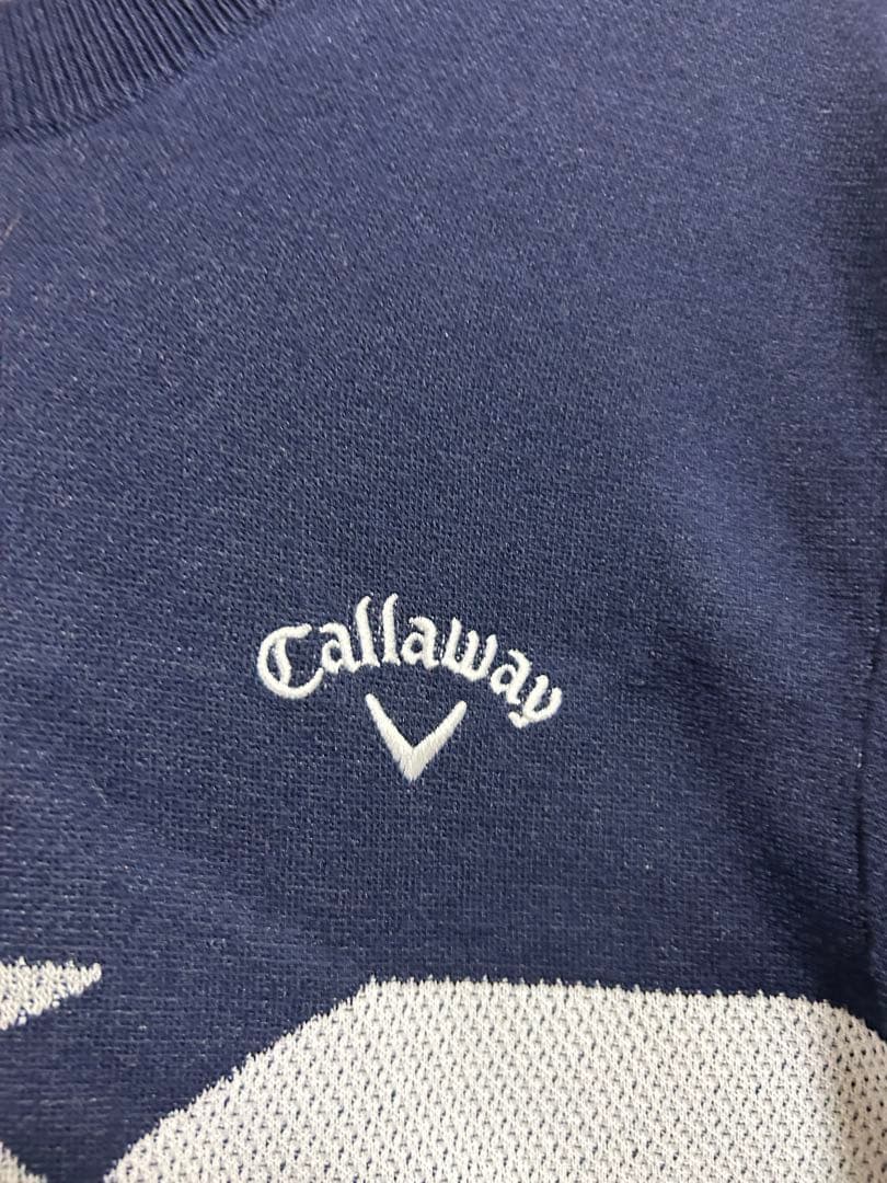 Callaway ネイビー セーター Lサイズ