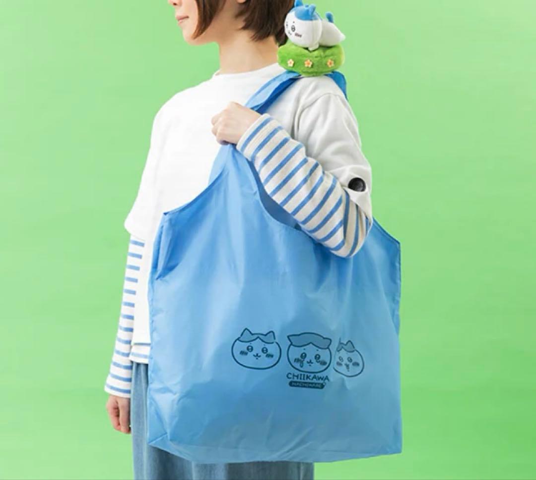 ちいかわ 肩のりエコトート（ハチワレ）