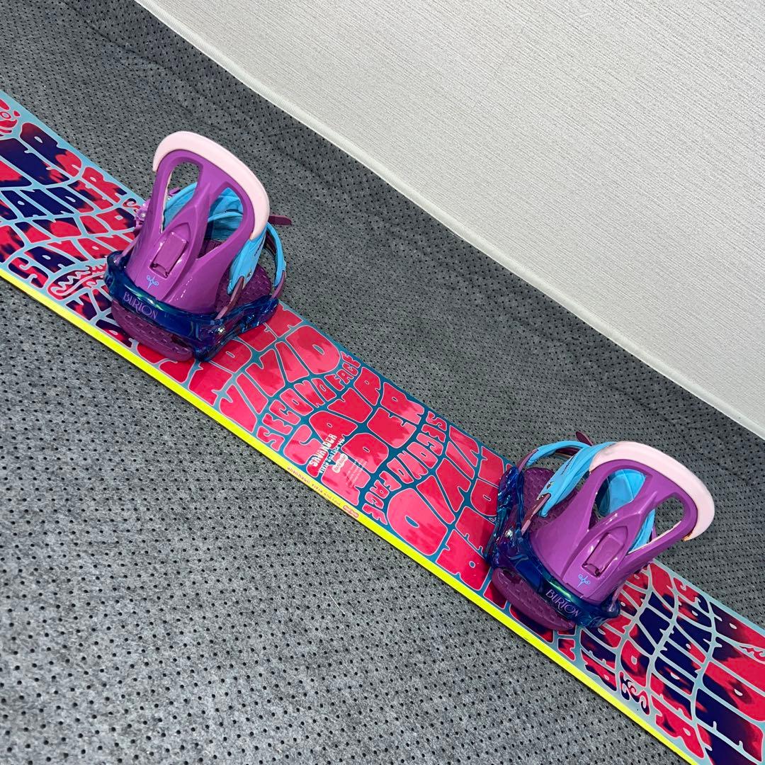 5回使用 140cm SAVANDER 2nd face×BURTON シチズン