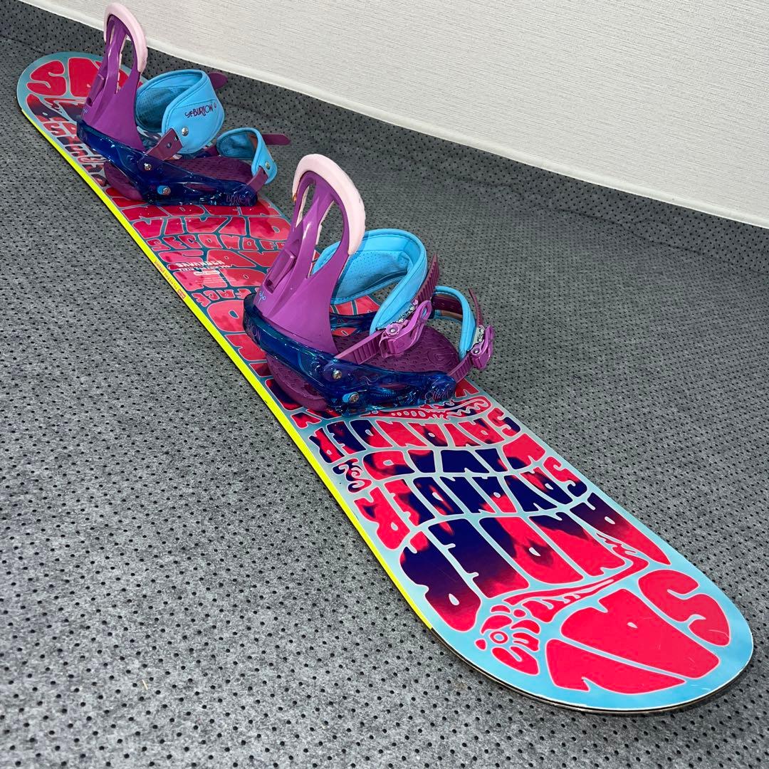 5回使用 140cm SAVANDER 2nd face×BURTON シチズン