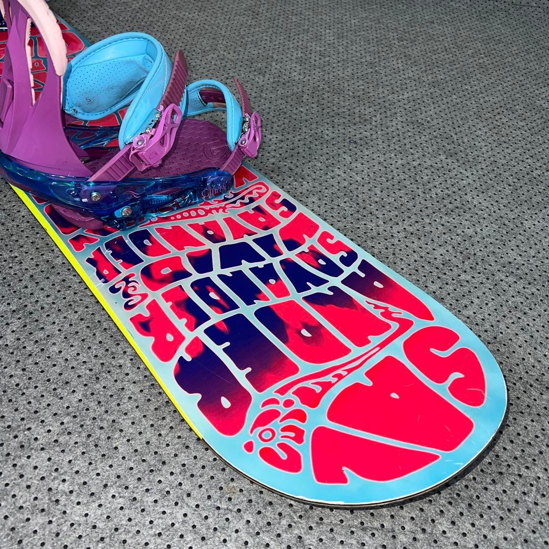 5回使用 140cm SAVANDER 2nd face×BURTON シチズン