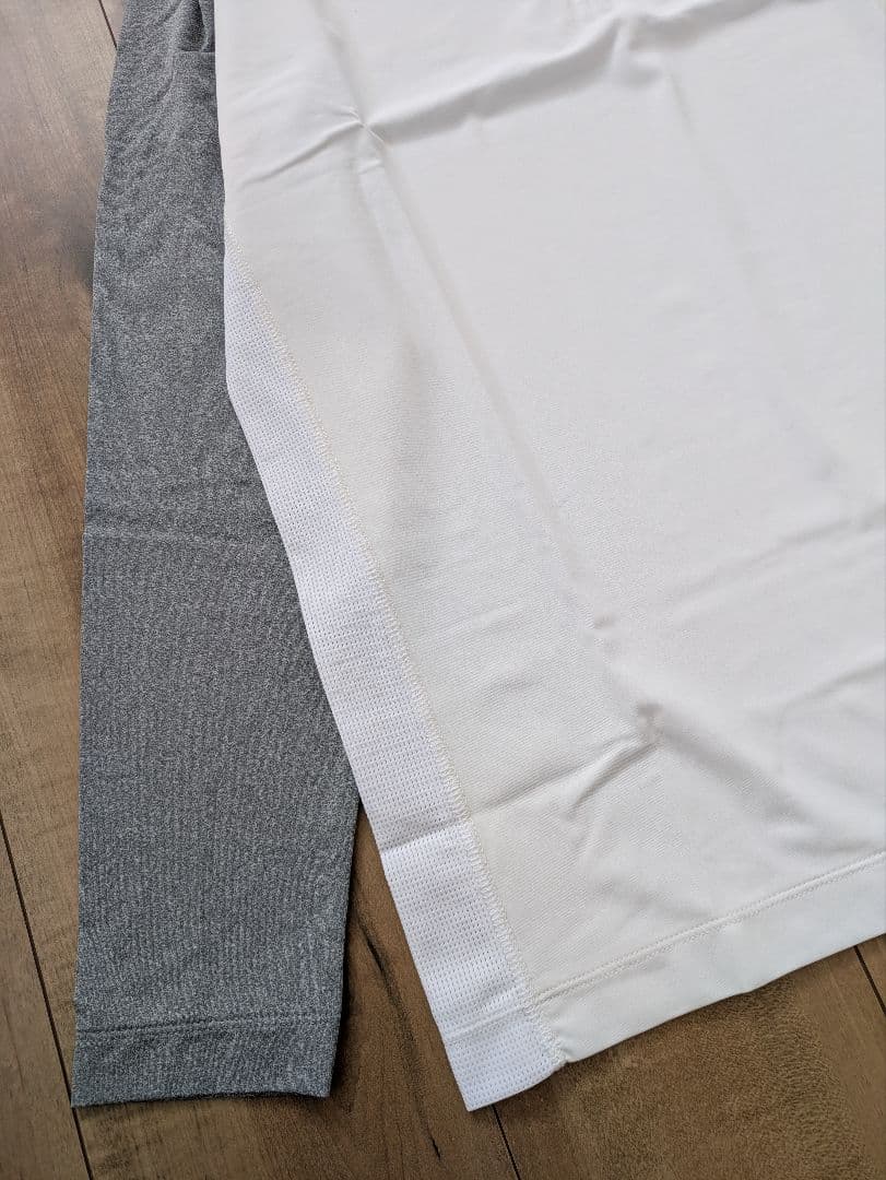 【新品】CPG GOLF／ ハーフジップ ストレッチ 長袖 ポロシャツ