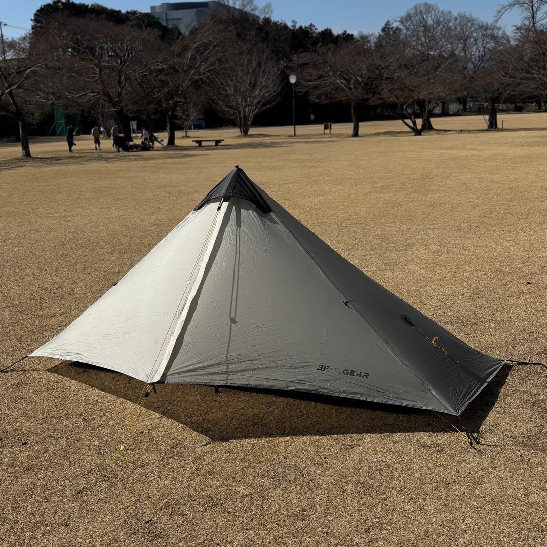 【美品】3FULGear ランシャン１グランドシート付 4シーズンインナー T型