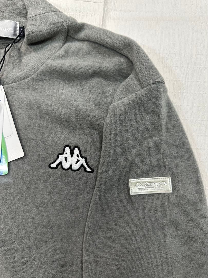 Kappa 起毛素材モックネック (新品未使用 Ｏサイズ) グレー