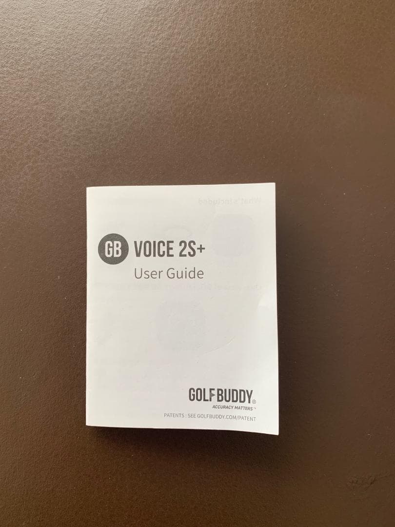 Golf Buddy Voice 2S+ 音声距離計
