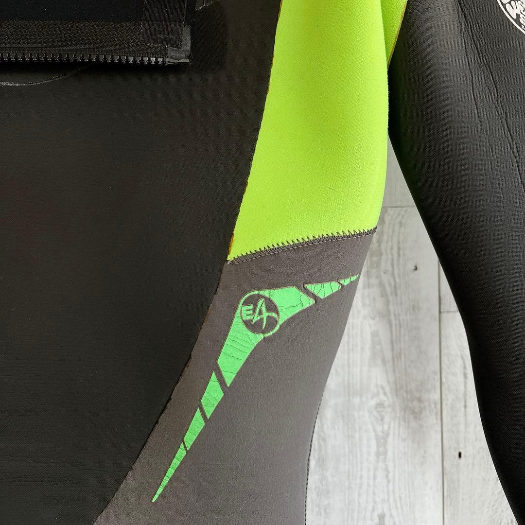 RIPCURL セミドライ フロントジップ ラバー 起毛 リップカール 4/3
