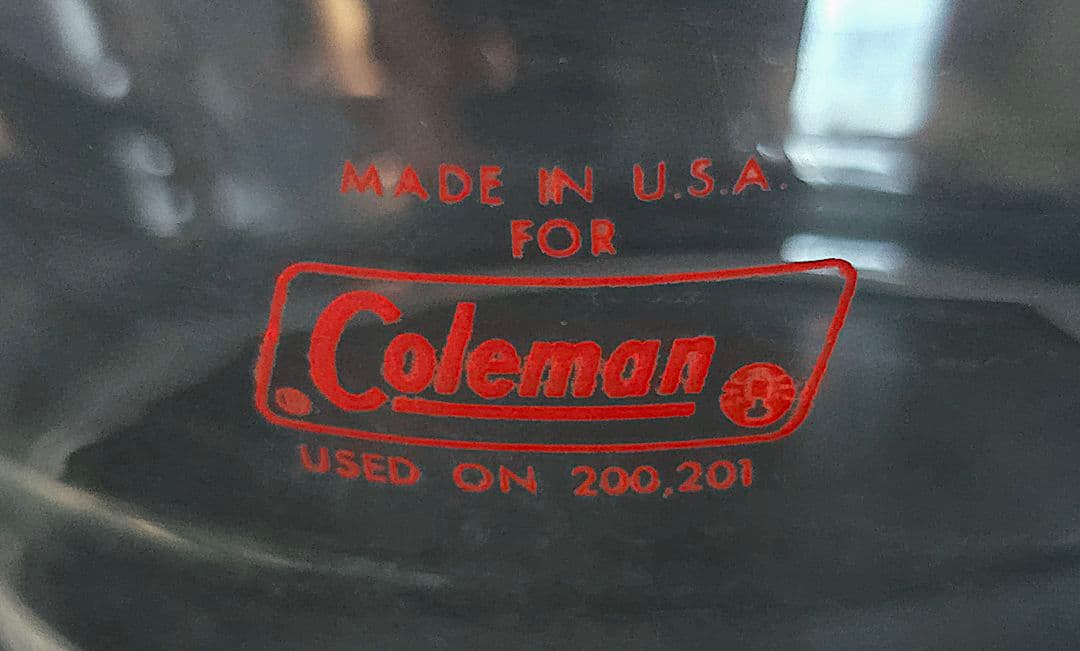 コールマン 200A700 ランタン 81年7月 専用ケース もみの木マーク ①