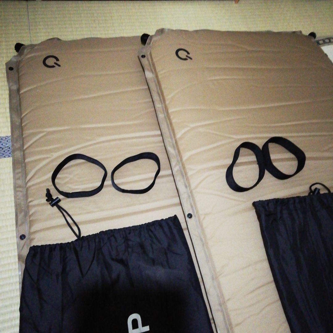 QUICKCAMP クイックキャンプ 車中泊マット シングル 5cm 2個セット