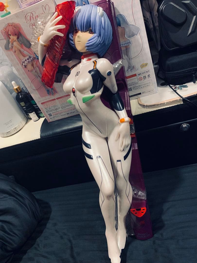 綾波レイ　非売品ジャンボフィギュア/エクストリームバトルver.入手困難　希少