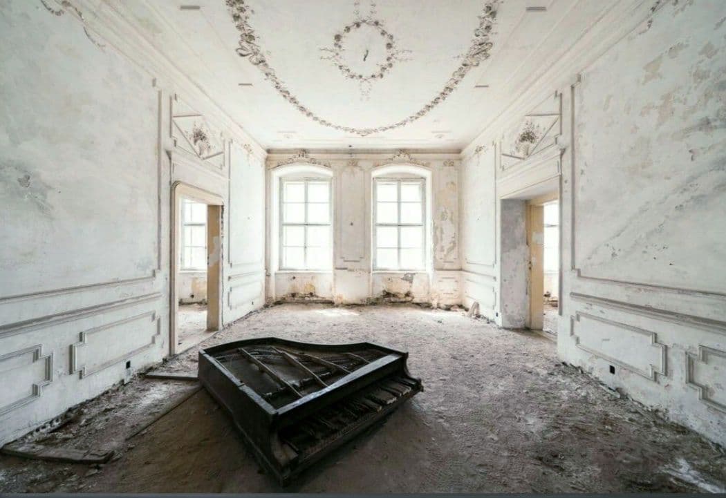 【Aurélien Villette】写真作品　額装　廃墟　フランス