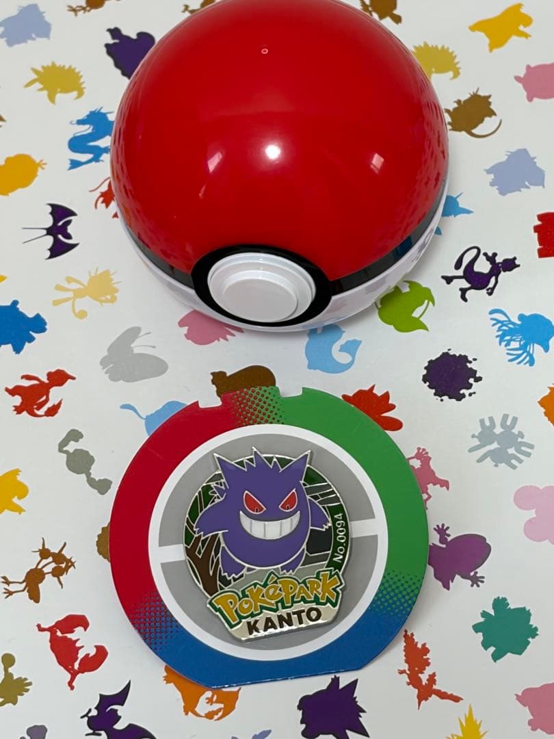 ポケパークカントー限定　ピンズ　ゲンガー　ピンバッジ