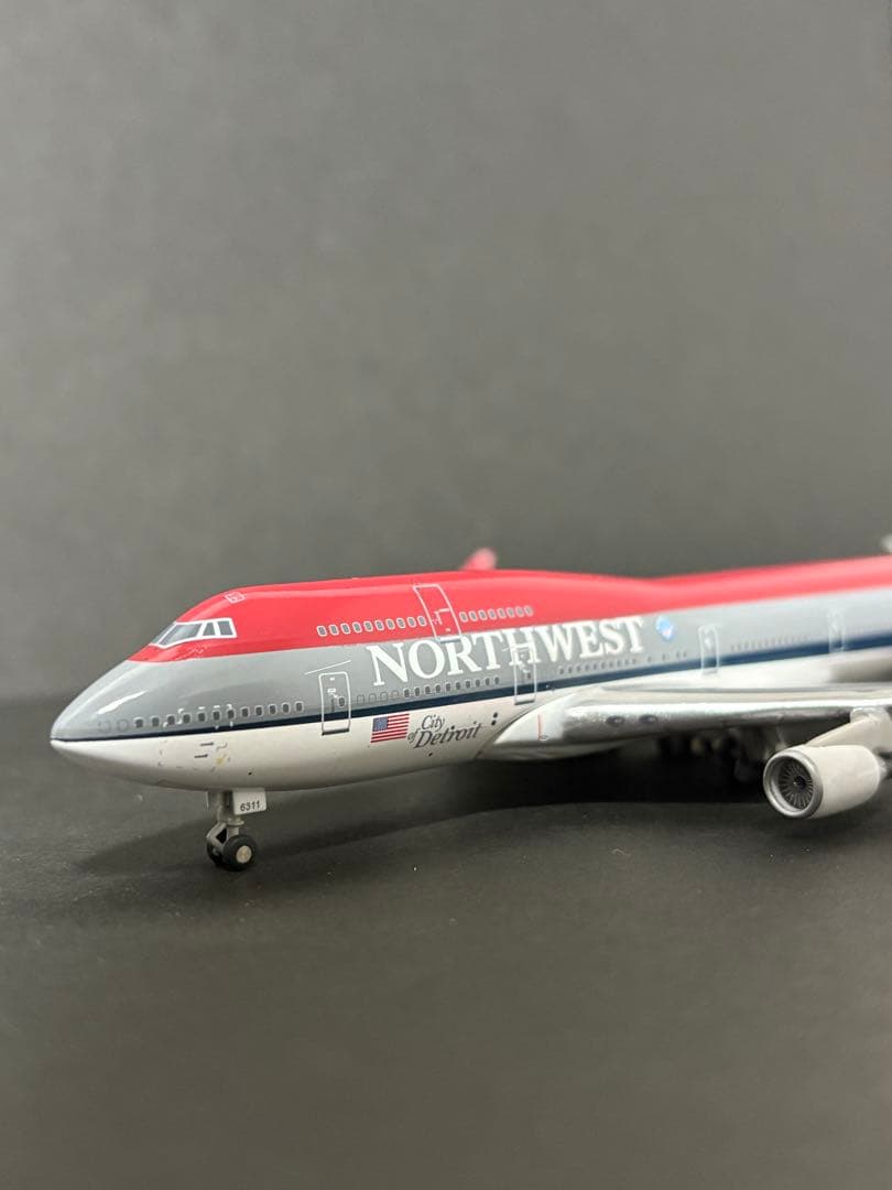 GeminiJets 1/400 NWA B747-400 ノースウエスト航空