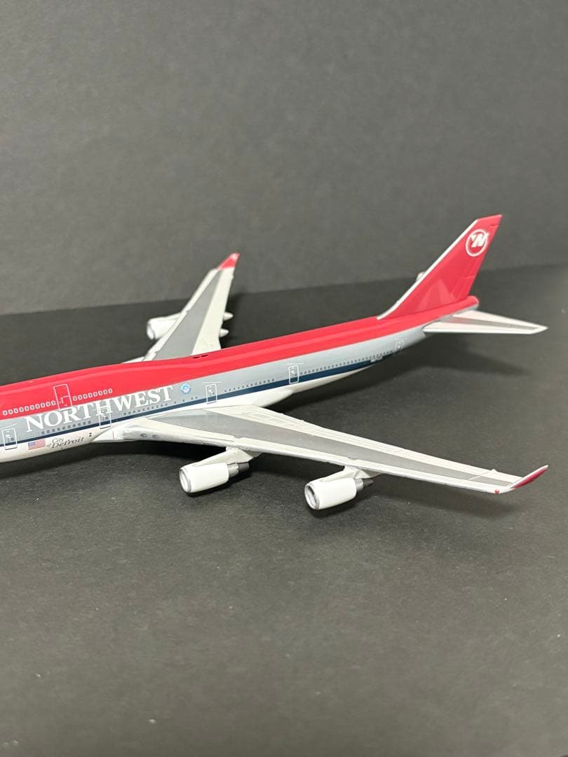 GeminiJets 1/400 NWA B747-400 ノースウエスト航空