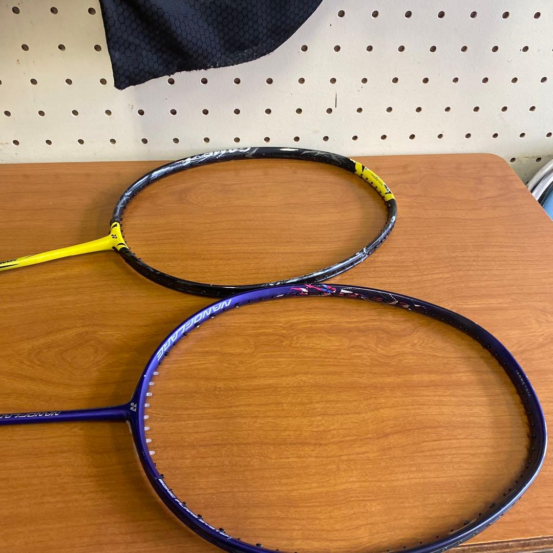 YONEX バドミントンラケットナノフレア1000ゲーム.400 ジャンク美品