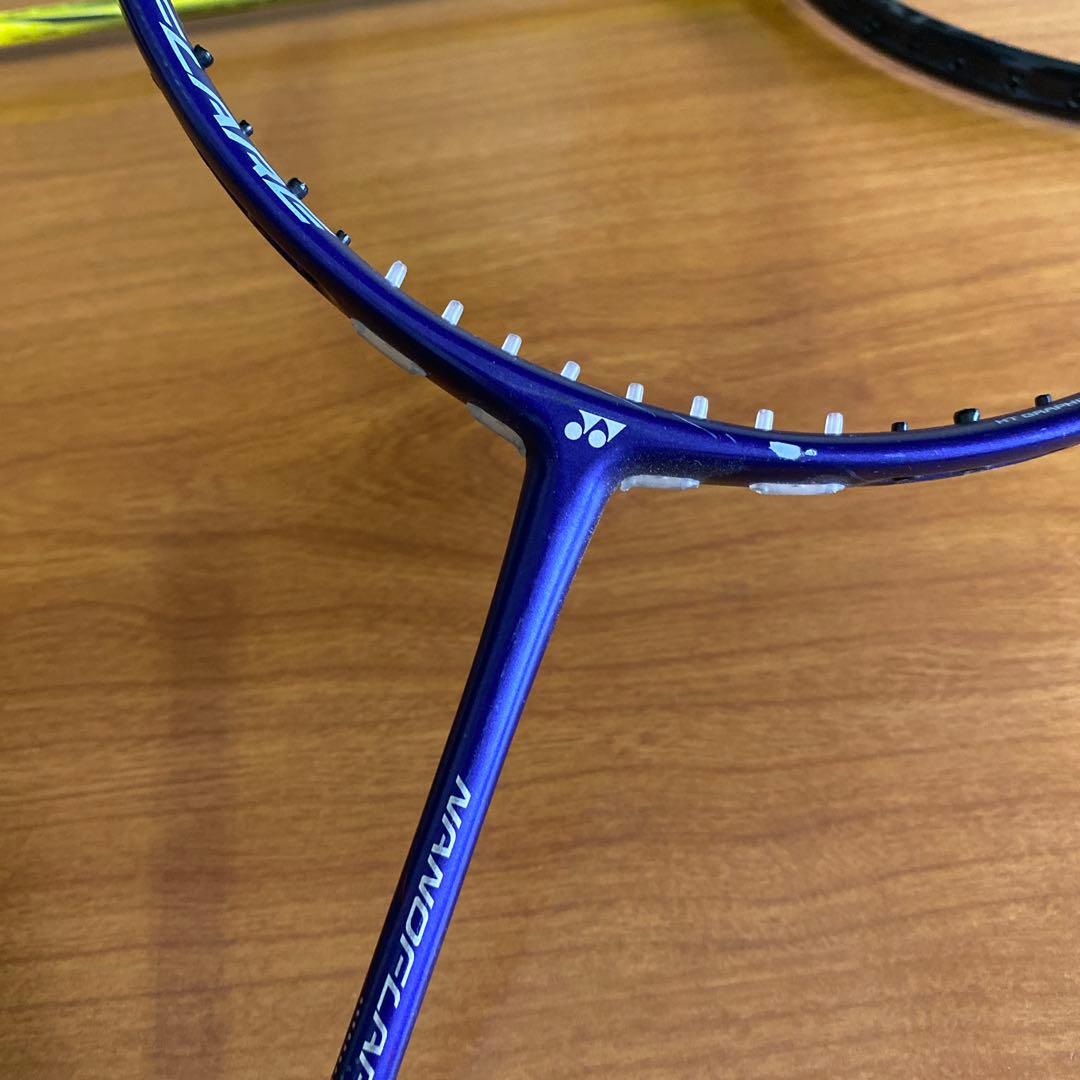 YONEX バドミントンラケットナノフレア1000ゲーム.400 ジャンク美品