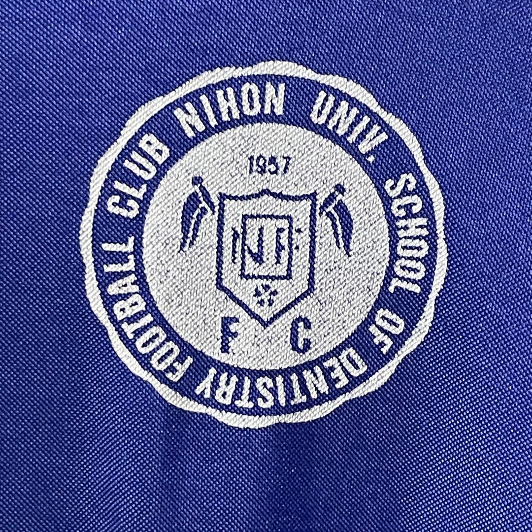 アディダス 日本大学 サッカーシャツ ユニフォーム デサント製 90年代 O