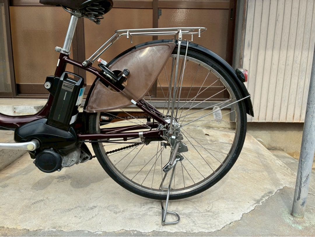 電動自転車　№8597 ブリヂストン アシスタ 26インチ 茶色
