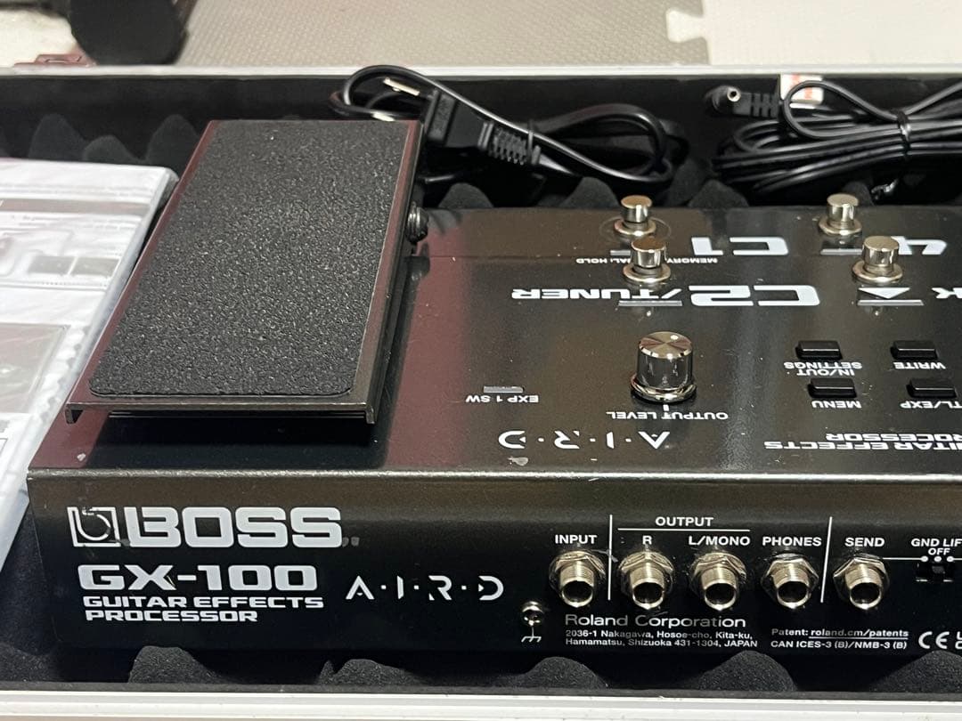 BOSS GX-100 BT-DUAL bluetoothアダプター付