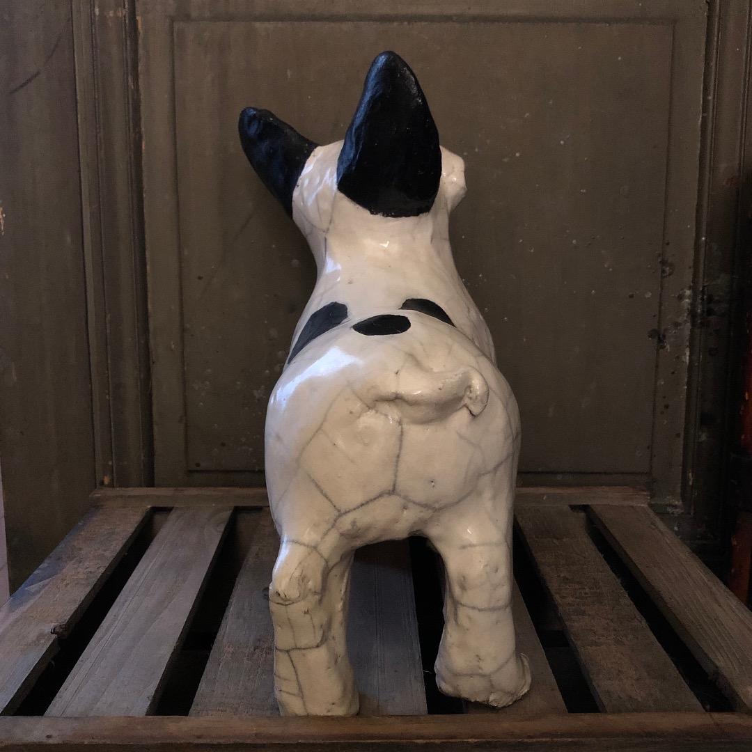 【SALE】フレンチブルドッグ　ボストンテリア 置物 （フランス）