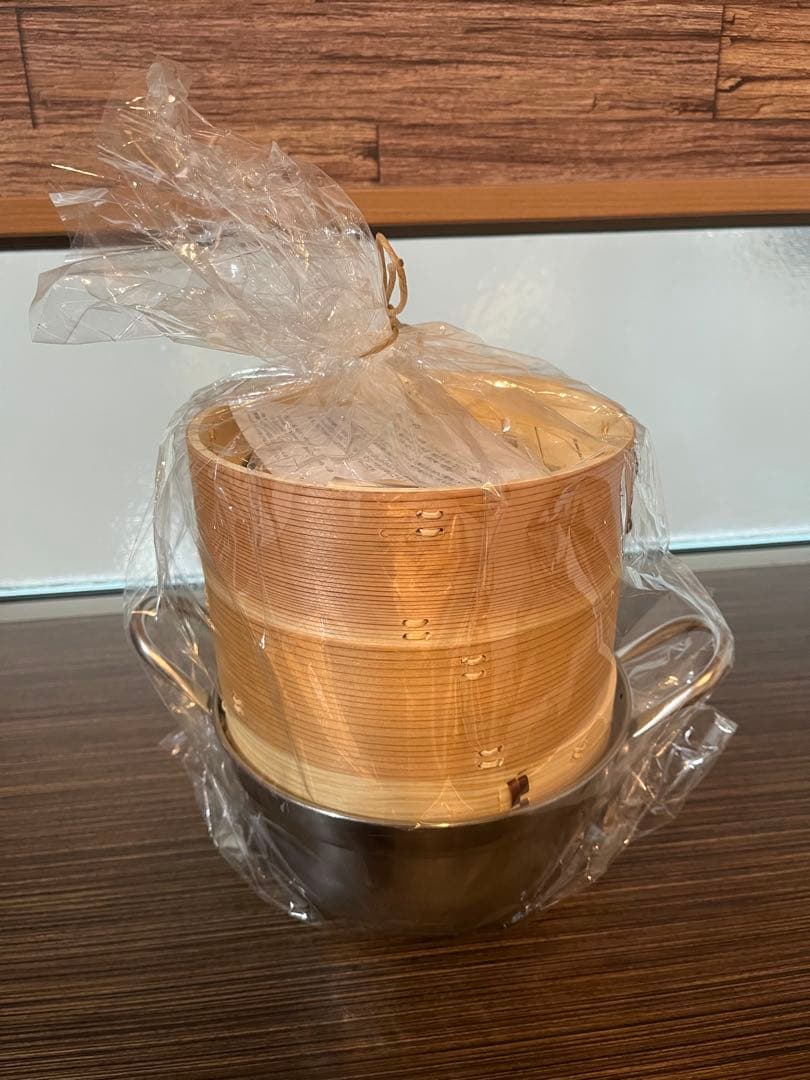 かごや　18cm ステンレス 蒸し器 ガス IH対応