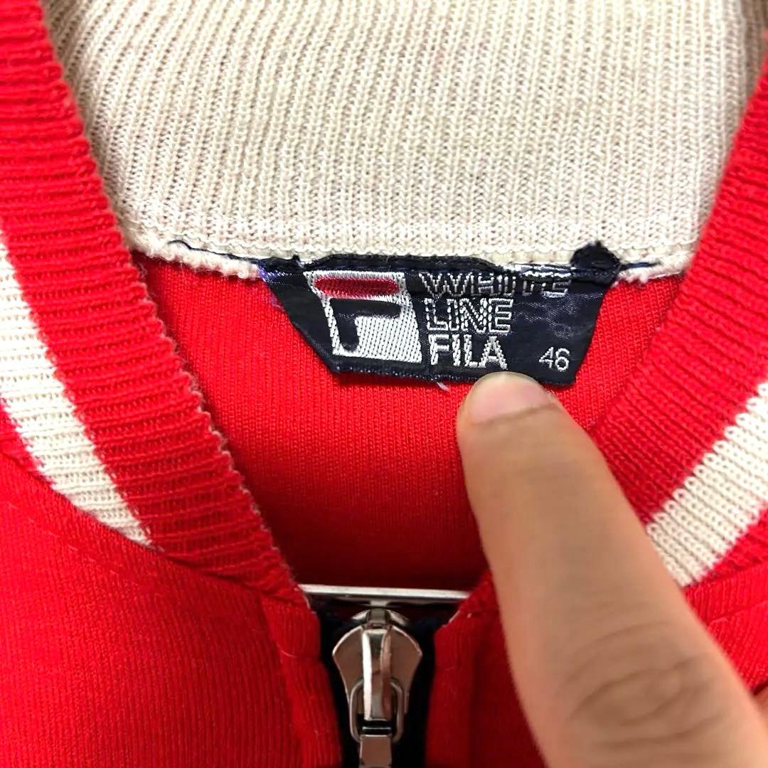 70s FILA トラックジャケット　ジャージ　サイズS〜M