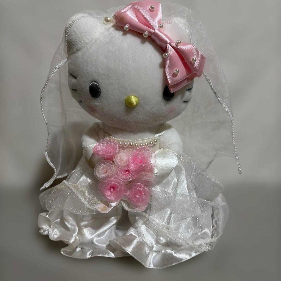 ハローキティ ダニエル ウェディングドール WEDドールローズ ぬいぐるみ