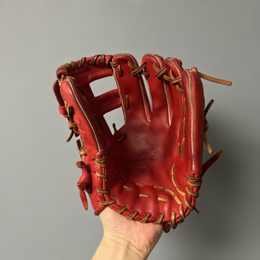 1409 ミズノ グローバルエリート 極美品 即戦力 軟式少年 内野手用グローブ