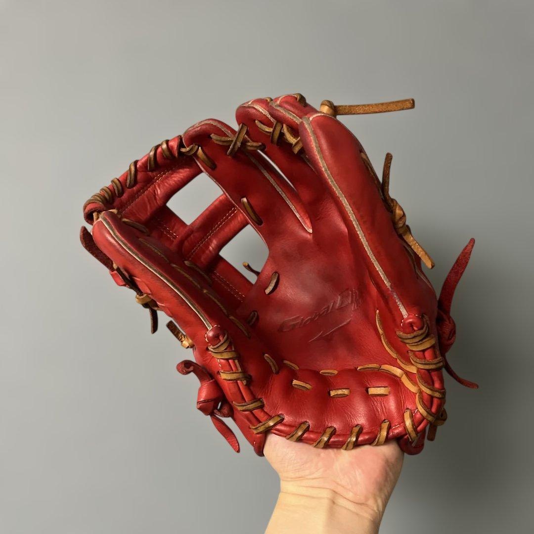 1409 ミズノ グローバルエリート 極美品 即戦力 軟式少年 内野手用グローブ