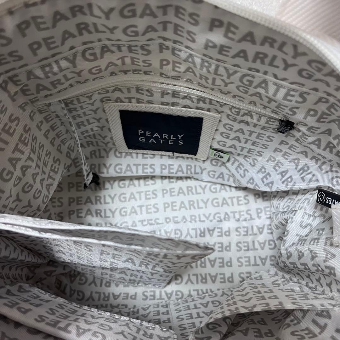 PEARLY GATES パーリーゲイツ カートバッグ ホワイト ゴルフ