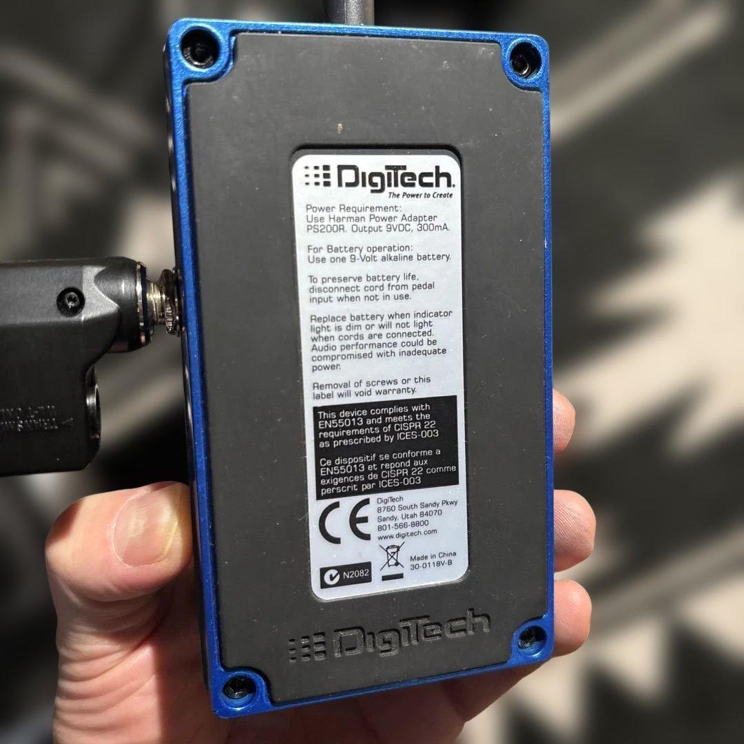 DigiTech Screamin' Blues (化粧箱、取扱説明書類)
