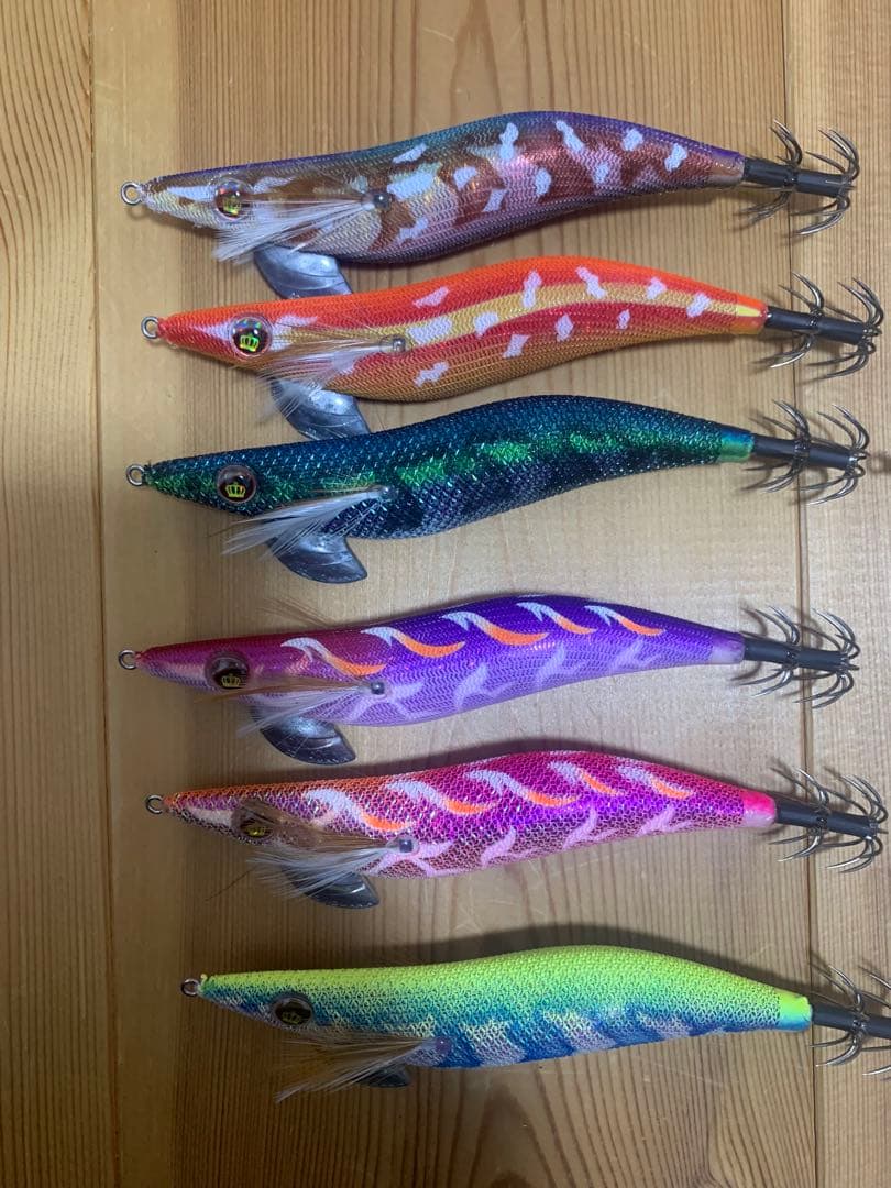 スクイッドマニアワイルドチェイス3.5号 8個セットエギマニアックス