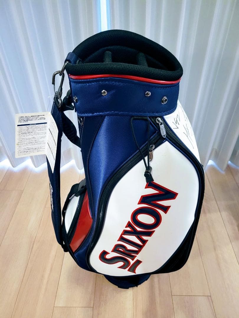 【値下げ】【白鳳直筆サイン入り】SRIXON(スリクソン)キャディバッグ