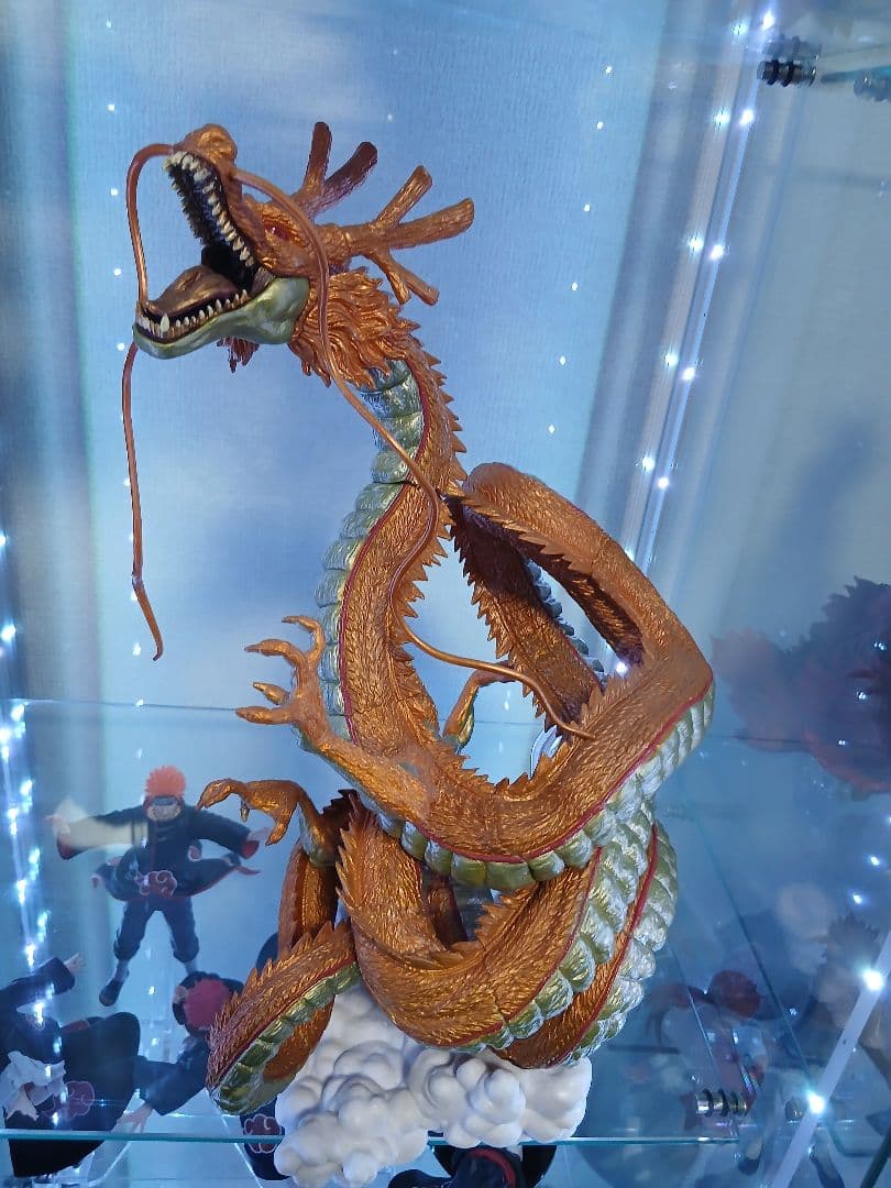 神龍ゴールド　【黄金神龍】 フィギュア 約36cm