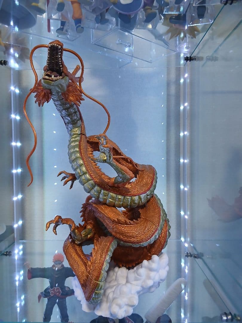 神龍ゴールド　【黄金神龍】 フィギュア 約36cm