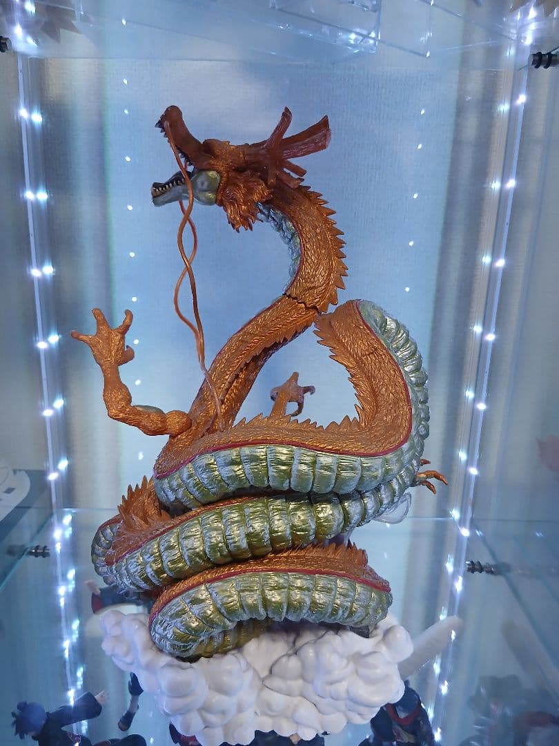 神龍ゴールド　【黄金神龍】 フィギュア 約36cm