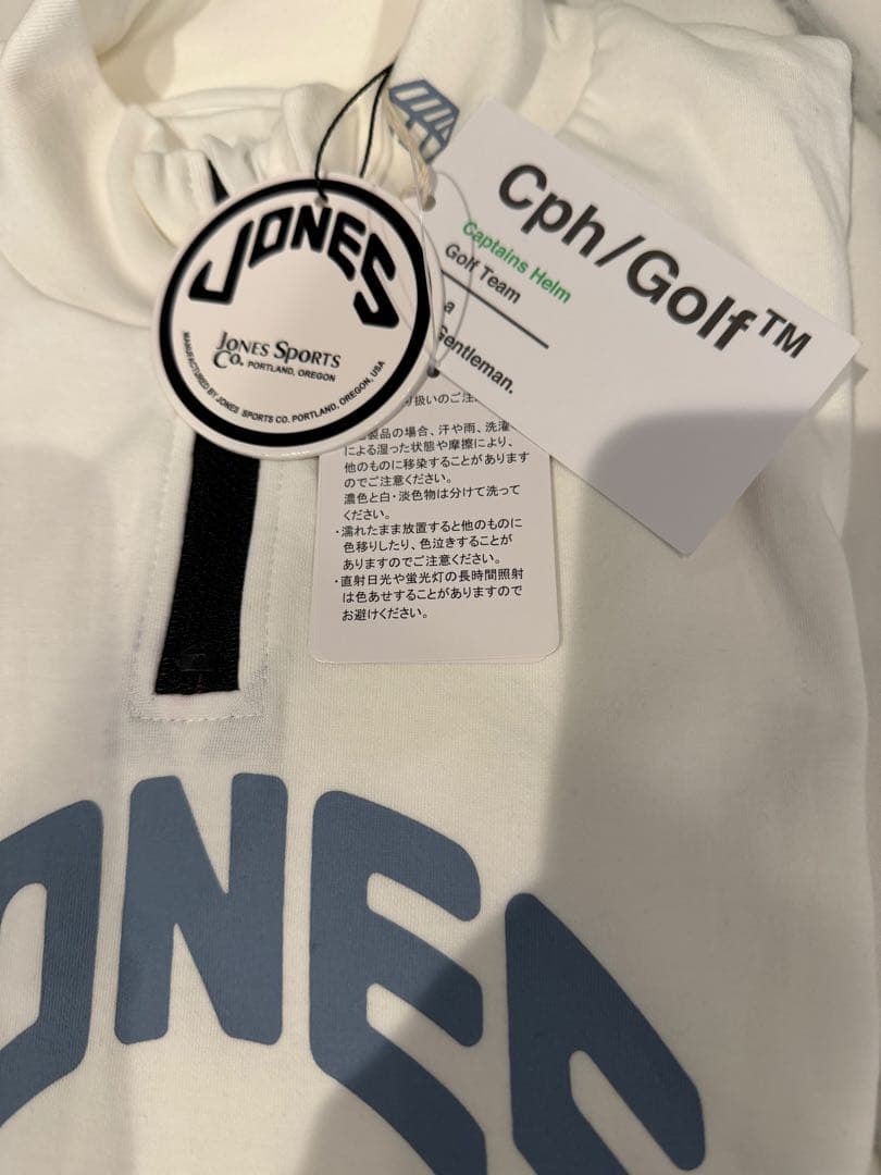 新品　Cph/Golf × JONES LS MOCK NECK TEE