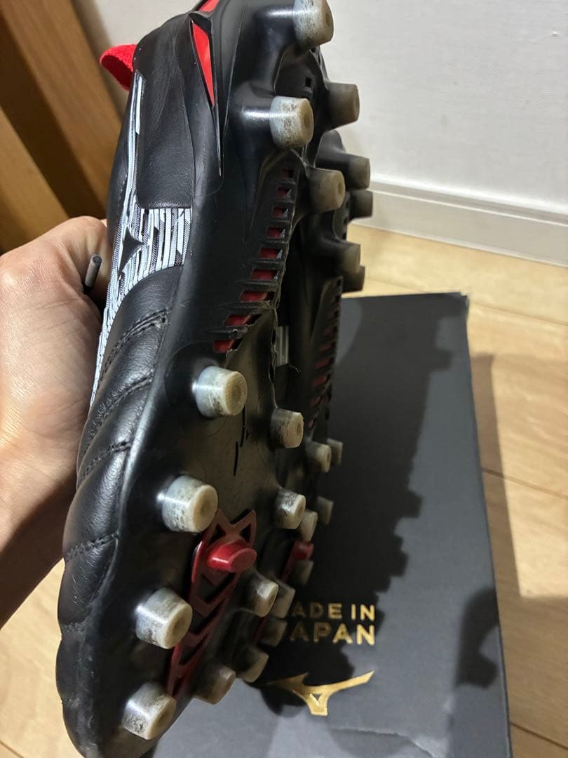 美品MIZUNO メンズ レディース サッカー スパイク シューズ モレリアネオ