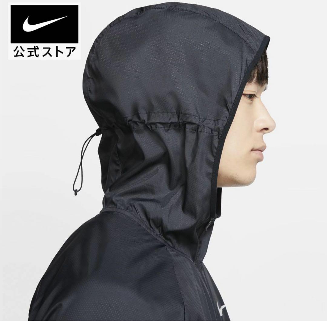 M☆新品☆ ナイキ　エッセンシャル フーデッド 軽量薄手ランニングジャケット