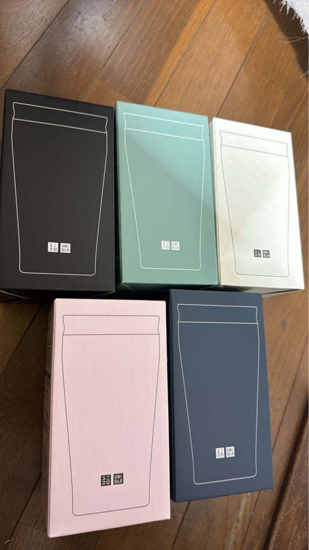 UNIQLO ステンレスボトル　ピンク 5個