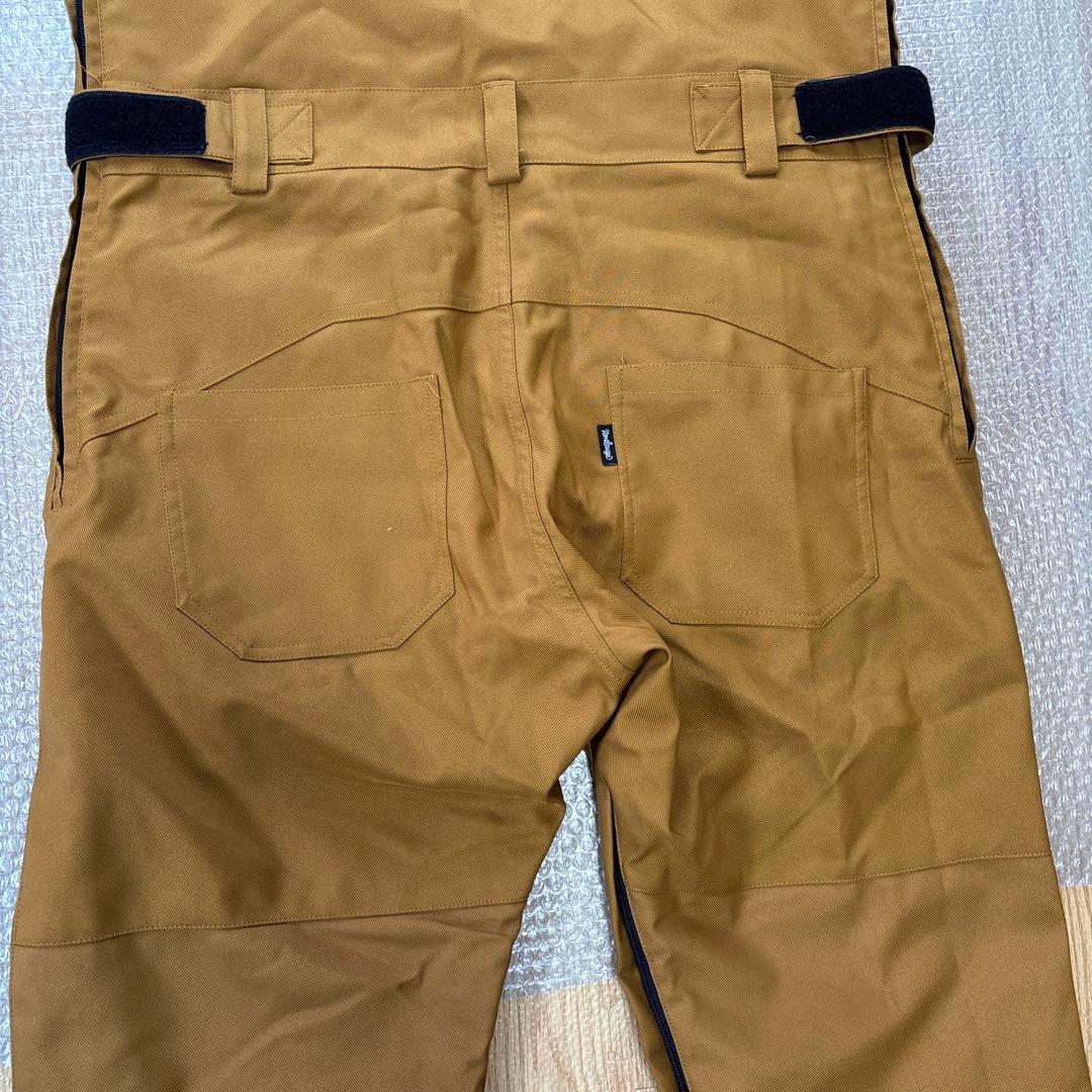 【美品】 ネームレス Lサイズ スノーボードビブパンツ