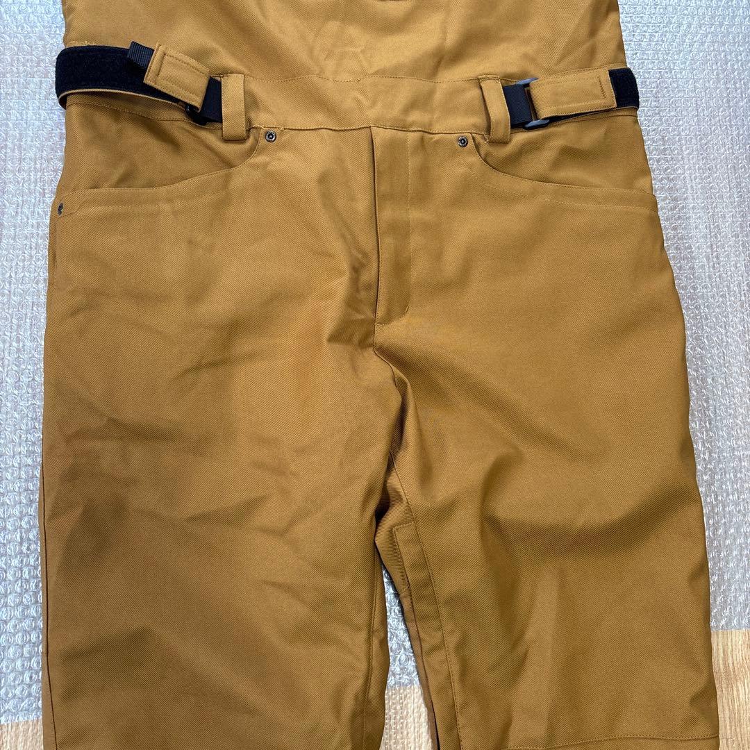 【美品】 ネームレス Lサイズ スノーボードビブパンツ