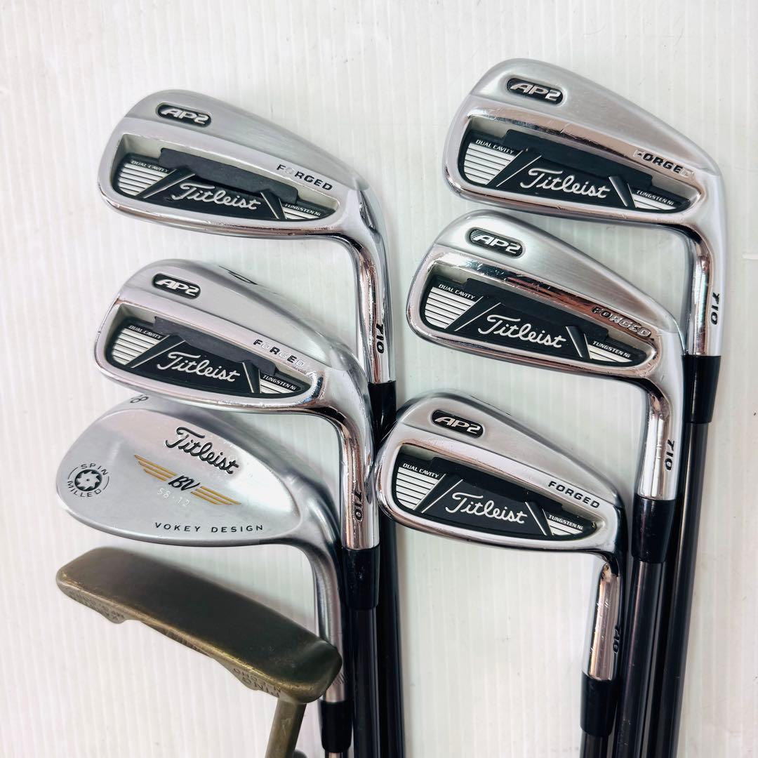 【豪華セット】タイトリスト　AP2 710 メンズゴルフ　9本セット　右　S