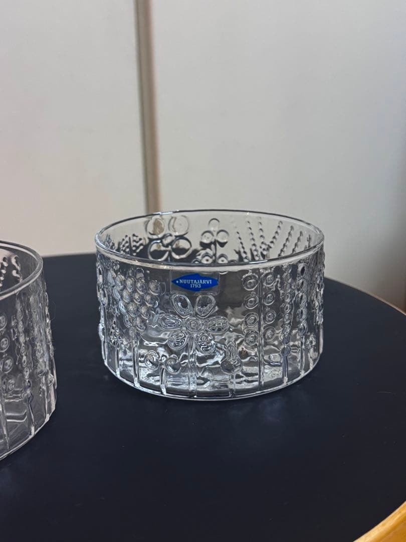 イッタラ ヌータヤルヴィ フローラ　クリア　ボウル　10cm 2個セット