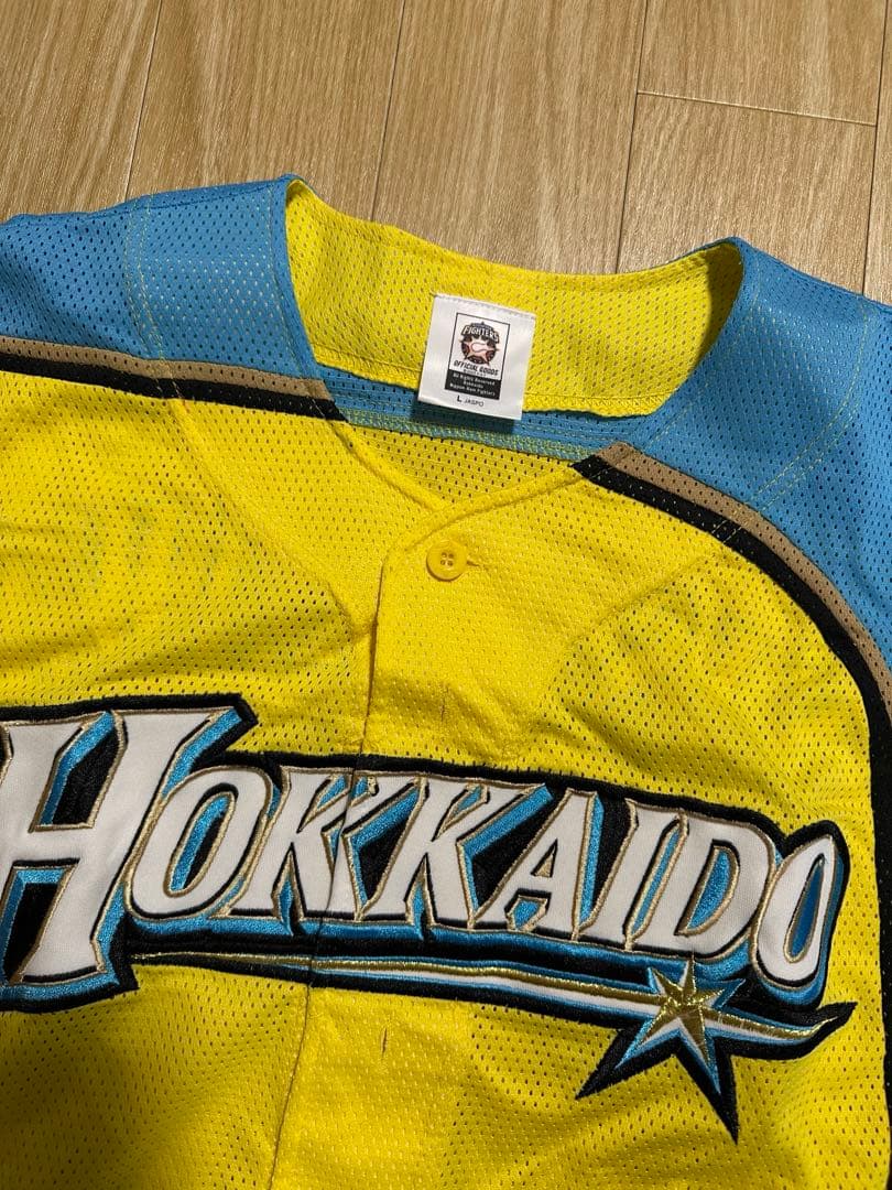 北海道日本ハムファイターズ 西川遥輝 サイン入りホームユニフォーム L 背番号7