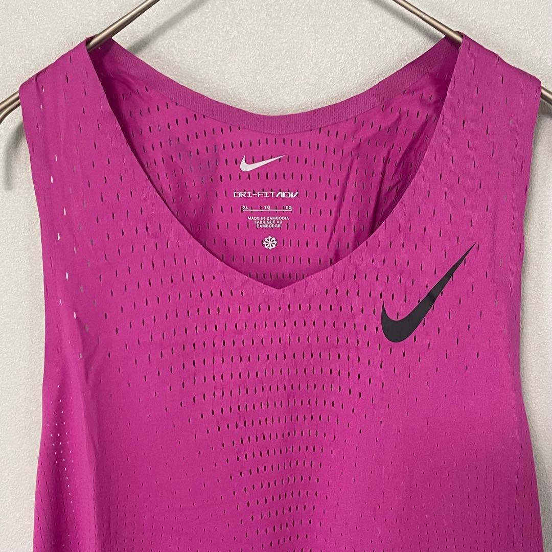 XL 新品 ナイキ エアロスイフト シングレット タンクトップ 陸上 レース