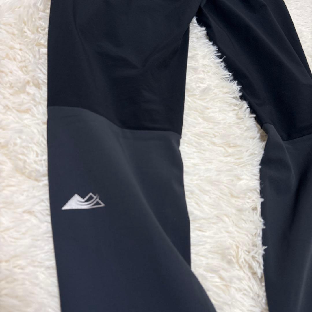 ▪️columbia montrail セットアップ　ジャージ上下　ナイロン　黒