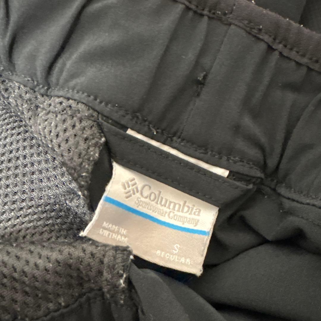 ▪️columbia montrail セットアップ　ジャージ上下　ナイロン　黒