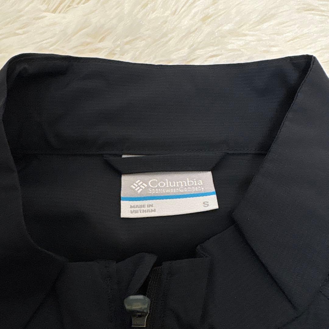 ▪️columbia montrail セットアップ　ジャージ上下　ナイロン　黒
